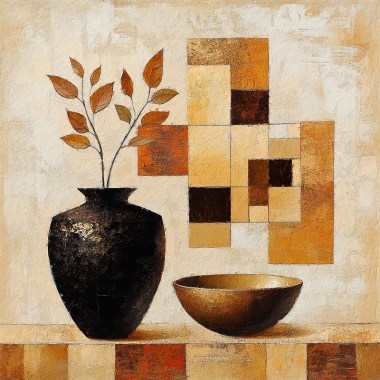 Vase in Abstrakt